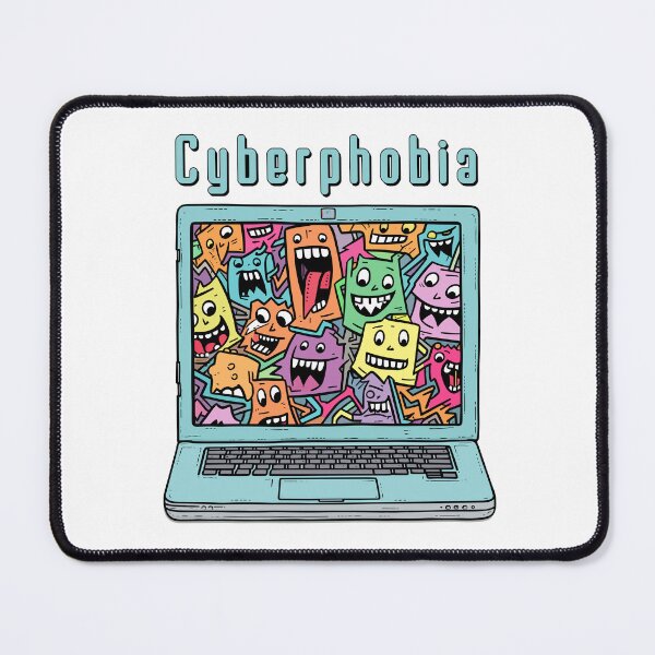 Item preview, Cyberphobia - technophobia - paranoia designed and sold by TheHellSong.