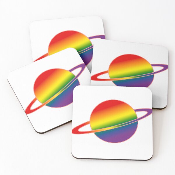 Item preview, Saturn - Rainbow Pride designed and sold by Authormischief.