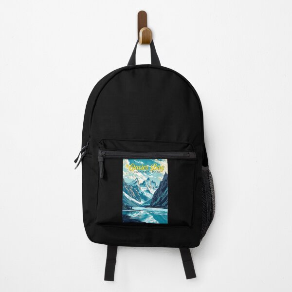 Item preview, Glacier Bay National Park Illustration Retro designed and sold by KrisSidDesigns.
