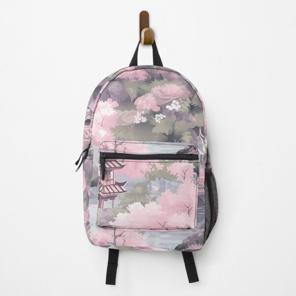 Item preview, Tranquil Japanese Garden Pattern | Zen-Inspired Designs | Serene Nature designed and sold by KameliaStudio.
