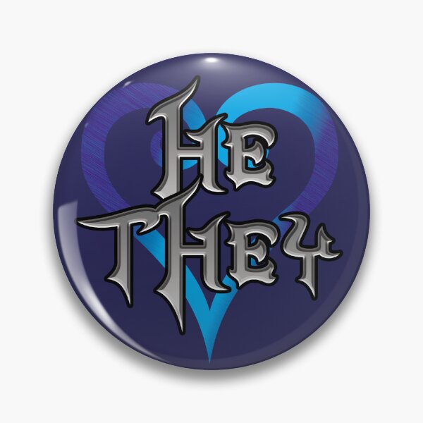 Item preview, He/They KH Pronouns designed and sold by RoseFinnApple.