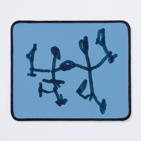 Item preview, Dance of the Wine Tribe - Blue Background designed and sold by Crayondon.