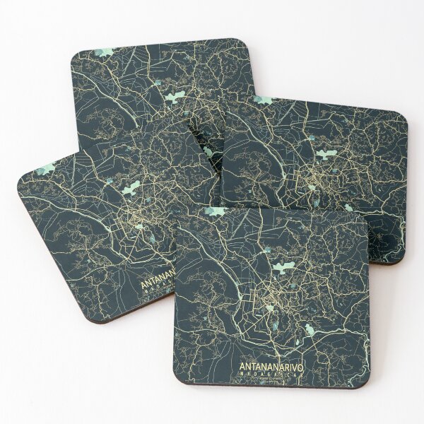Item preview, Antananarivo City Map of Madagascar - Summer designed and sold by deMAP.