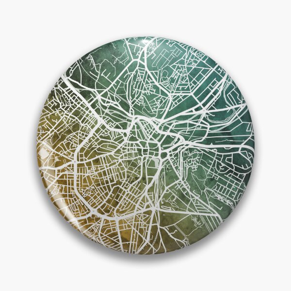 Item preview, Sheffield England City Map designed and sold by ArtPrints.