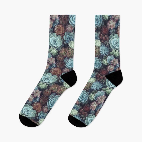 Item preview, Succulent plants pattern designed and sold by KatyaH1965.