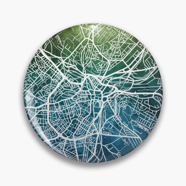 Item preview, Sheffield England City Map designed and sold by ArtPrints.