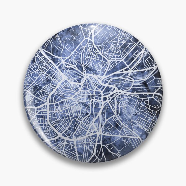Item preview, Sheffield England City Map designed and sold by ArtPrints.