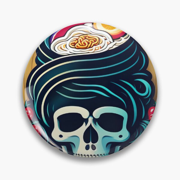 Item preview,  Ramen in skull  Pirate designed and sold by kanjxtan.