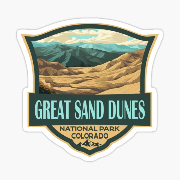 Great Sand Dunes National Park Patch - Banner