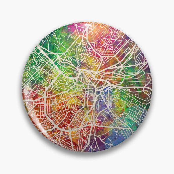 Item preview, Sheffield England City Map designed and sold by ArtPrints.