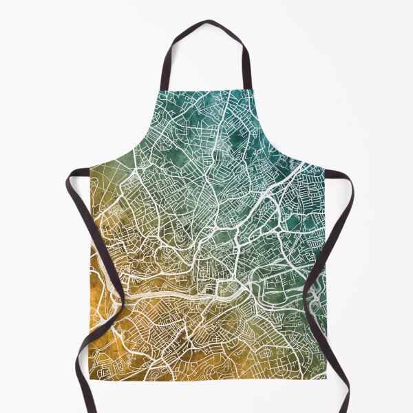 Item preview, Bristol England City Map designed and sold by ArtPrints.
