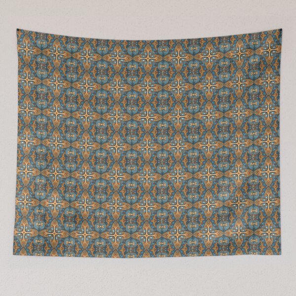 Item preview, Pysanky, Ukrainian Inspired Blue and Gold Star Pattern designed and sold by MiracleROLArt.