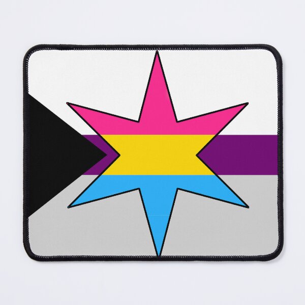 Item preview, Shivadh Pan-Demi Flag designed and sold by copperbadge.
