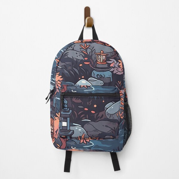 Item preview, Tranquil Japanese Garden Pattern | Zen-Inspired Designs | Serene Nature designed and sold by KameliaStudio.
