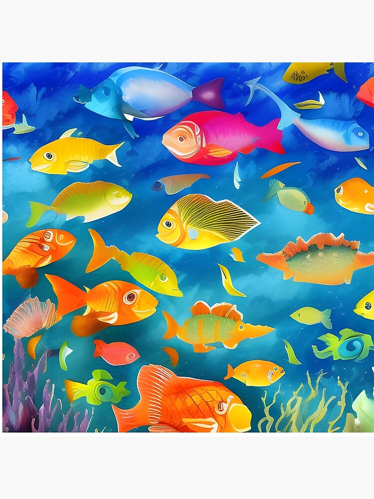 Tropical Fish chart | Poster