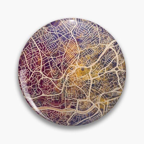 Item preview, Bristol England City Map designed and sold by ArtPrints.