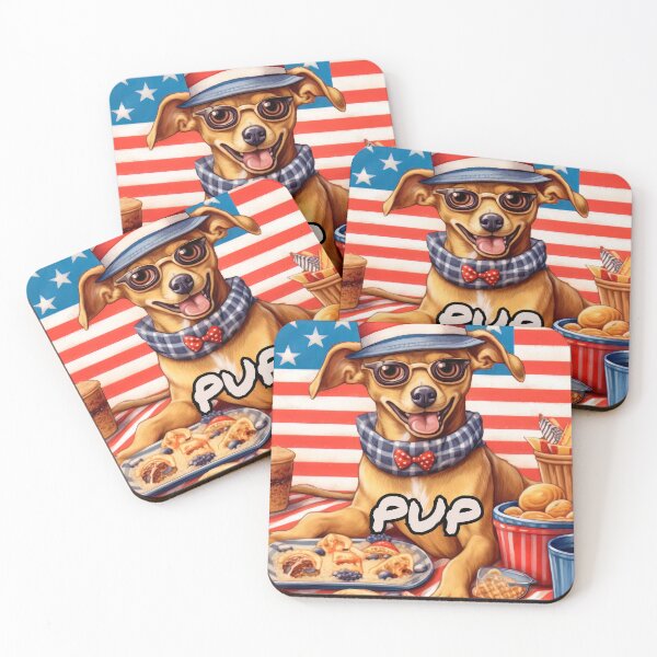 Item preview, Patriotic Pup designed and sold by Kiyomi  Mizushima.