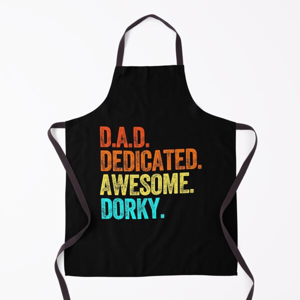 Item preview, DAD dedicated awesome dorky dad jokes funny fathers day papa pops birthday designed and sold by w1ckerman.