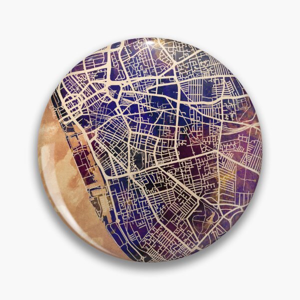 Item preview, Liverpool England City Map designed and sold by ArtPrints.