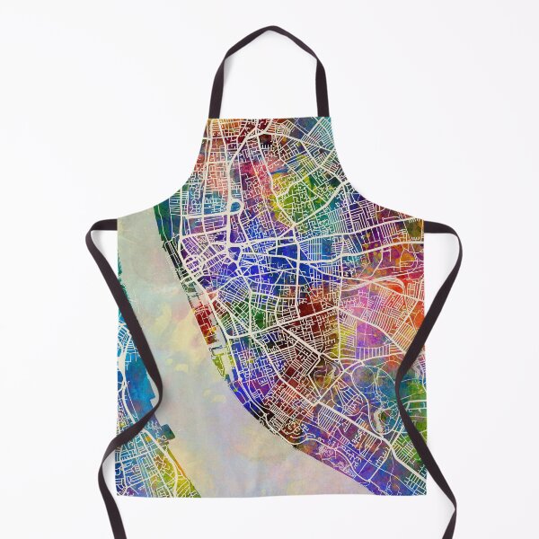 Item preview, Liverpool England City Map designed and sold by ArtPrints.