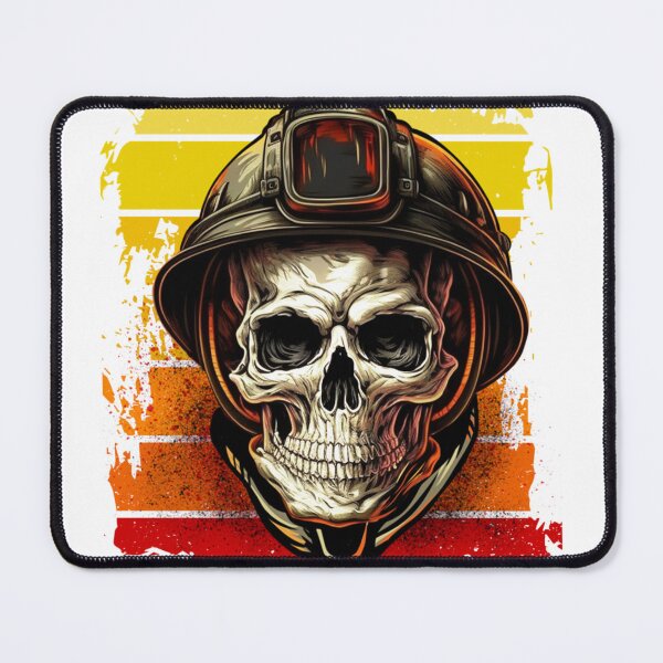 Item preview, Fighting Fire Skull designed and sold by ArtChiceric.