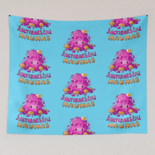 Item preview, Lithuanian Pink soup creature designed and sold by ADHD.