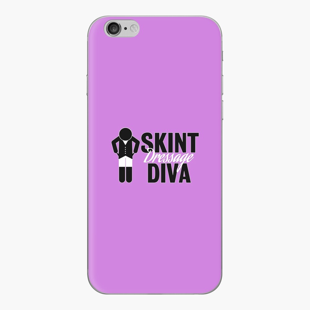 Skint Dressage Diva - Pink iPhone Skin