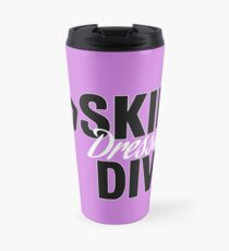 Skint Dressage Diva - Pink Travel Mug