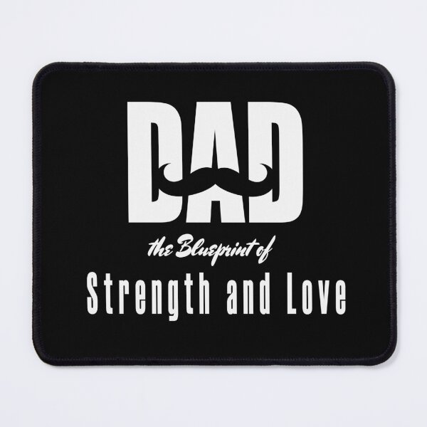 Item preview, Dad the blueprint of strength and love designed and sold by happytrendjct.