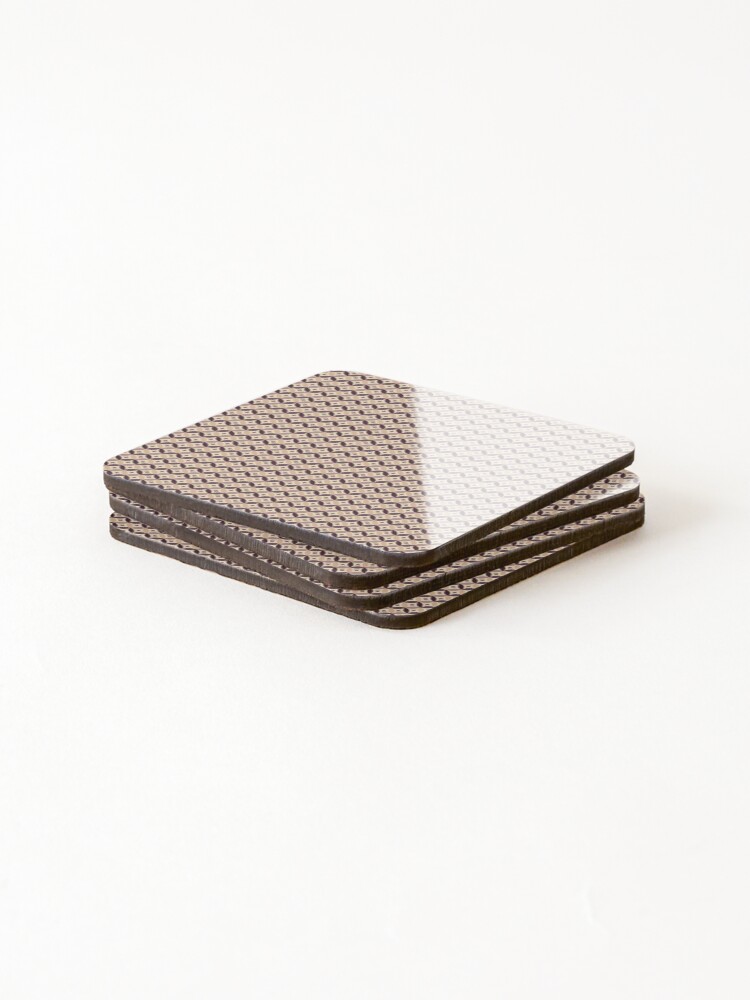 Thumbnail 4 of 5, Coasters (Set of 4), Diamond Pattern designed and sold by Graphic-Bakery.