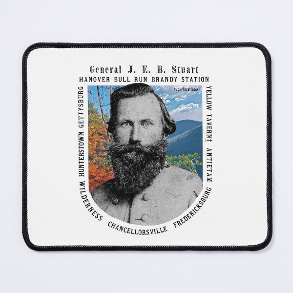 Item preview, General J.E.B. "Jeb" Stuart - Knight of the Golden Spurs designed and sold by YourLocalFinder.