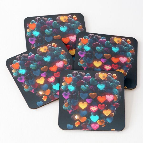 Item preview, Heart of 3D light hearts designed and sold by SBD-Shop.