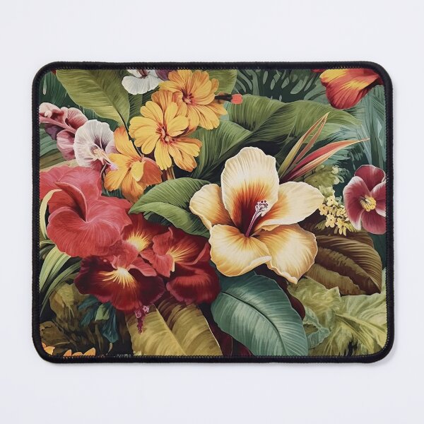 Item preview, Large Tropical Floral Print - Paint 07 designed and sold by EmilyDayDreams.