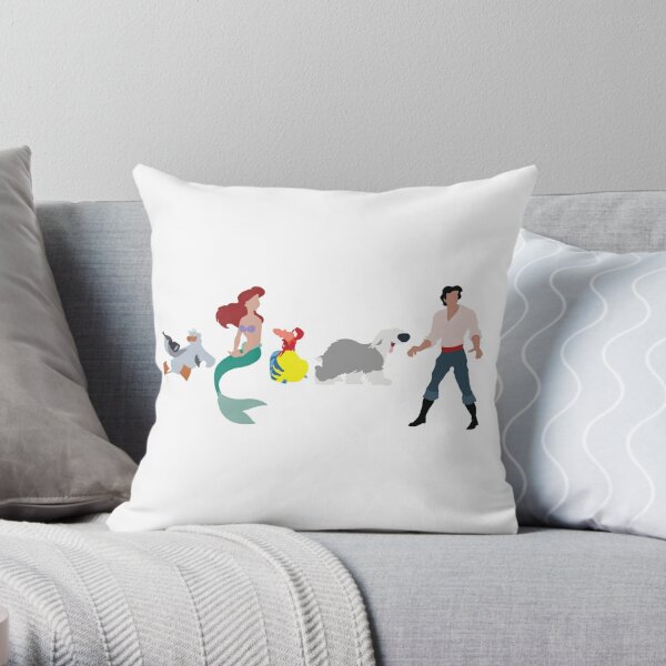 Disney Throw Pillow - The Little Mermaid - Ariel Shell