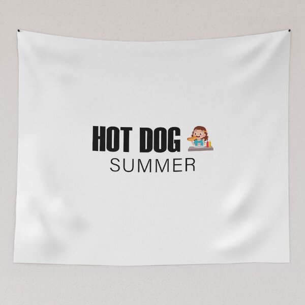 Item preview, Hot Dog Girl Summer - Funny Gifts designed and sold by sirMatys.