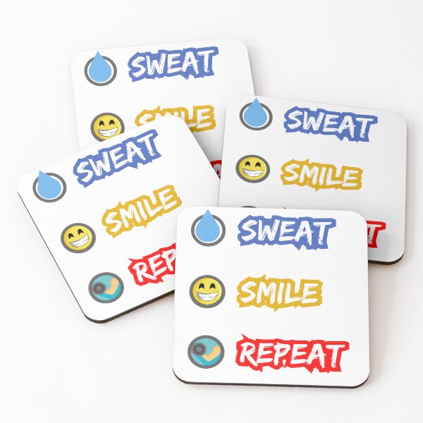 Item preview, Sweat, Smile, Repeat designed and sold by OB Print.