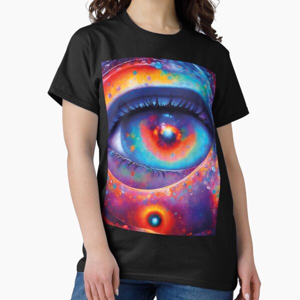 Das innere Auge, fantastisch, meditatives Gemälde Motiv Classic T-Shirt