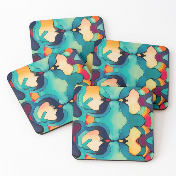 Item preview, a pattern reminiscent of an abstract painting designed and sold by SenseBox.