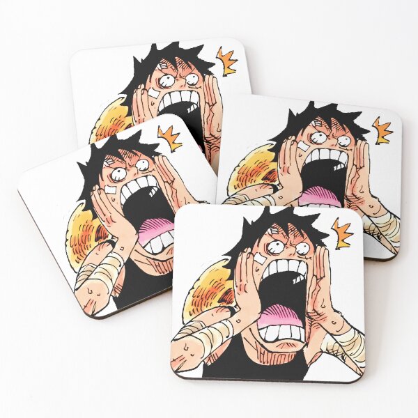 Item preview, Luffy from One Piece screaming designed and sold by omerrf.