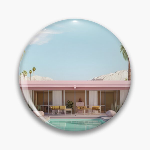 Item preview, Tropical Oasis - Pink Poolside Escapes designed and sold by PastelPalaceCo.