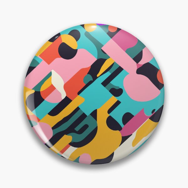Item preview, Memphis pattern - Geometry shape patterns designed and sold by stickerbuddy01.