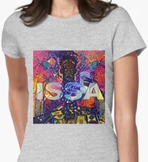 Abstract ISSA Women's Fitted T-Shirt
