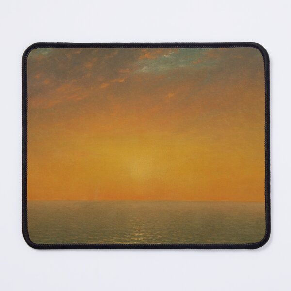 Item preview, Sunset on the Sea | John Frederick Kensett | 1872 Seascape Art designed and sold by CJET.
