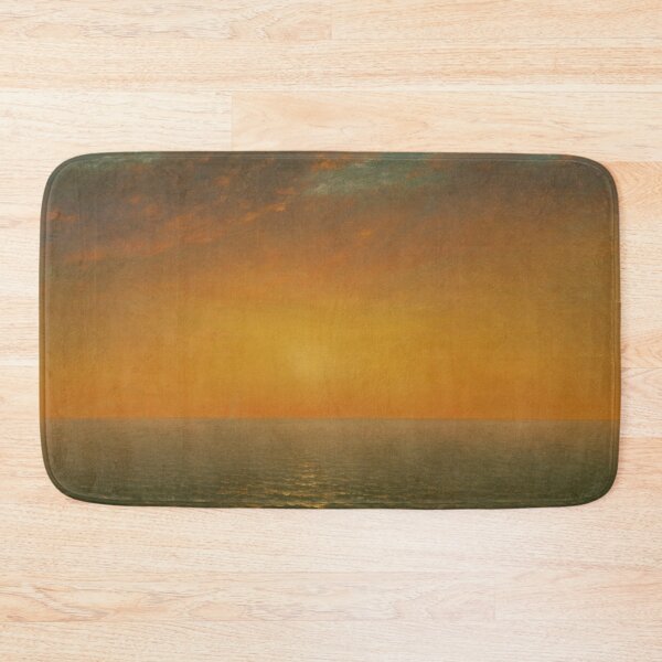 Item preview, Sunset on the Sea | John Frederick Kensett | 1872 Seascape Art designed and sold by CJET.