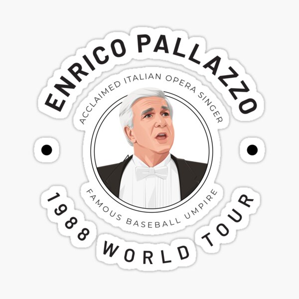 Item preview, Enrico Palazzo 1988 World Tour designed and sold by Primotees.