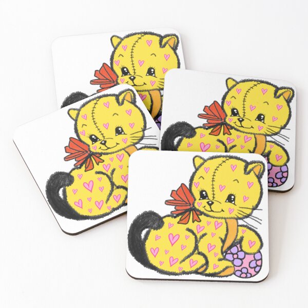Item preview, cat and ball designed and sold by koreanmood.