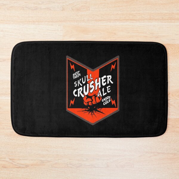 Item preview, Deep Rock Galactic - Skull Crusher Ale Beer Logo designed and sold by WhatWhatDesigns.