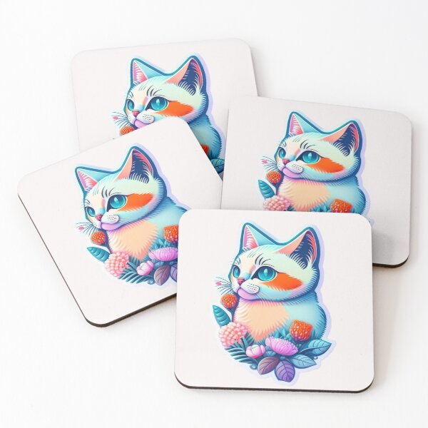 Item preview, Cute cat designed and sold by UndineSea.