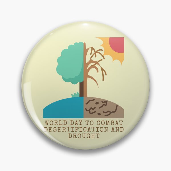 Item preview, World Day to Combat Desertification and Drought designed and sold by Eman4design.