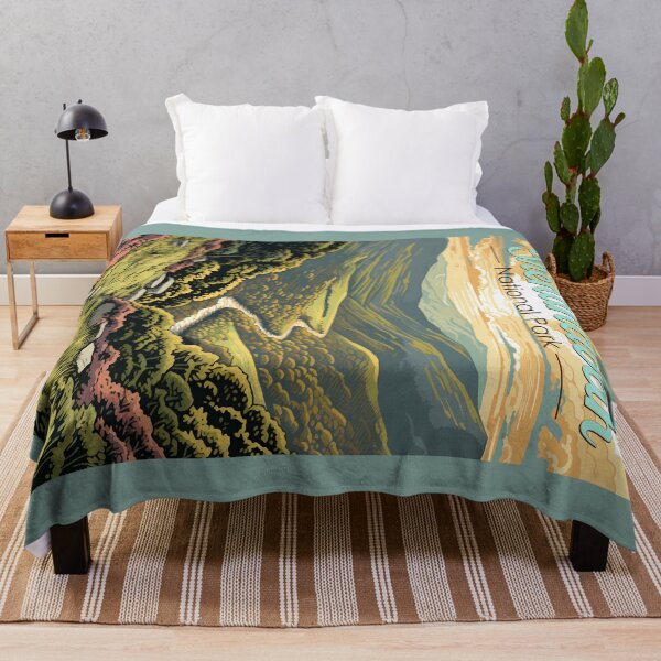 Item preview, Shenandoah National Park Illustration Retro designed and sold by KrisSidDesigns.